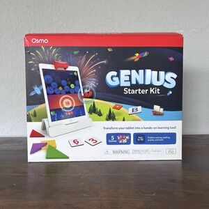 Osmo Genius Starter Kit for iPad - Math, Spelling,‎ Creativity & More COMPLETE